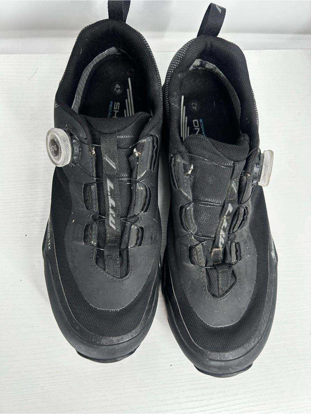 Shimano Mountain Bike Shoes Men's Size 42 Black BOA SPD Cycling Men's 8.5 - Picture 8 of 8